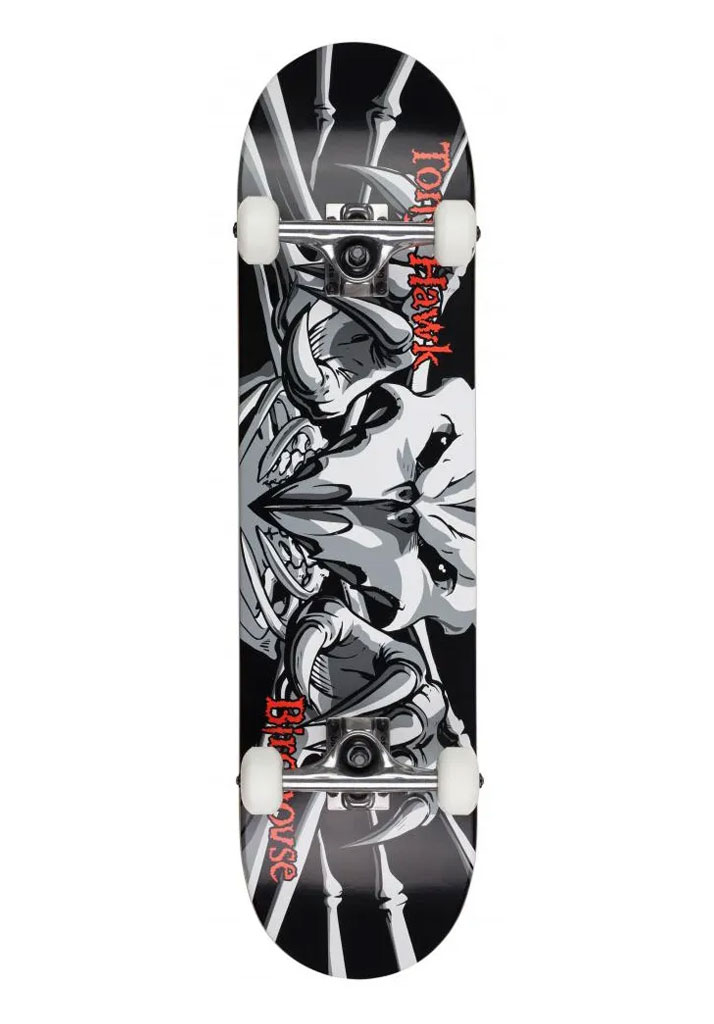 SKATE COMPLETO BIRDHOUSE COMPLETE STAGE 1 HAWK FALCON 3 BLACK 7.75" U
