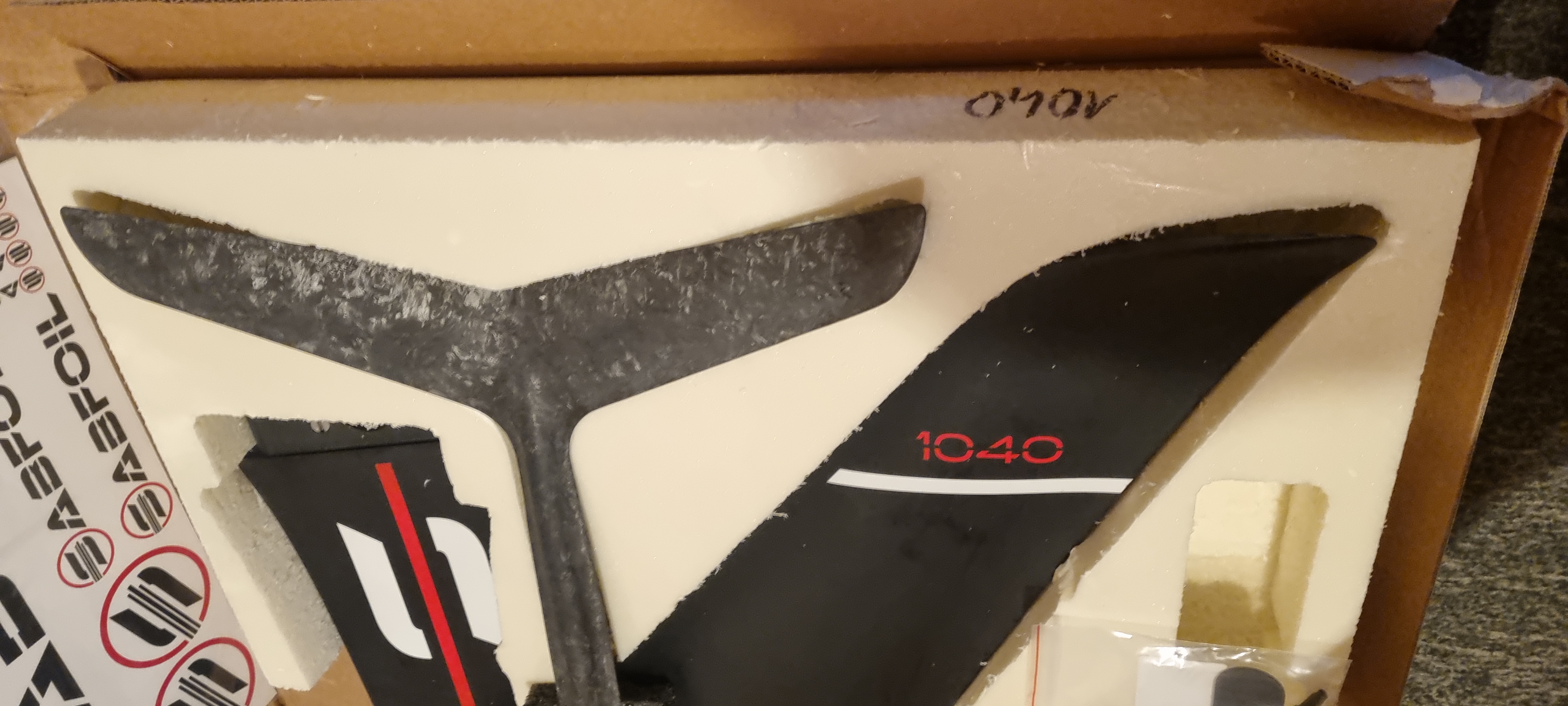 Sea Devil 1040 Set Kraken Mast 83 Carbon Quickrelease Carbon Mastplate