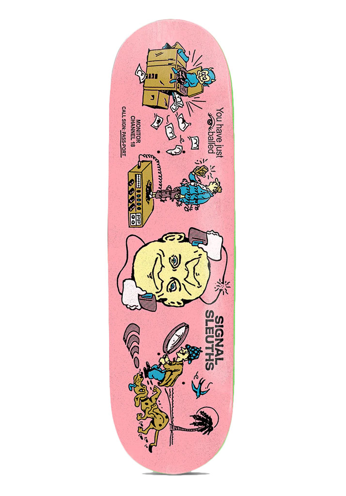 TAVOLA SKATE PASS~PORT SIGNAL SLEUTHS 8.375" UNICO U
