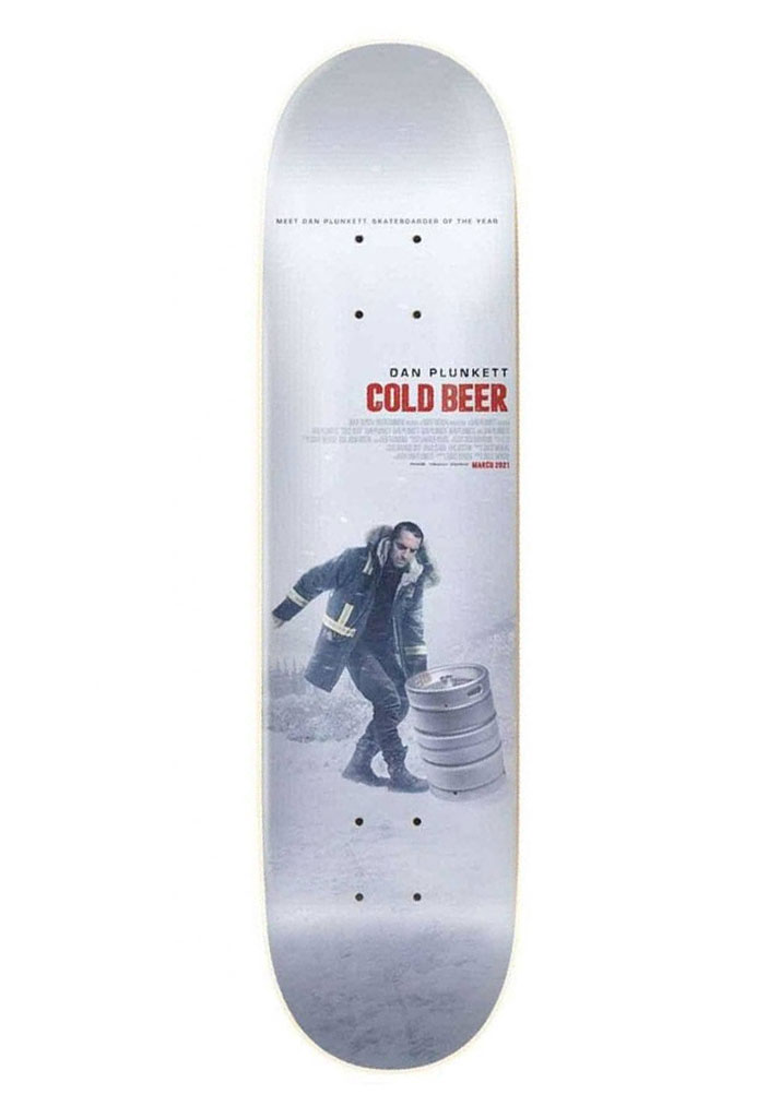 TAVOLA SKATE SKATE MENTAL PLUNKETT BEER 8.25" U