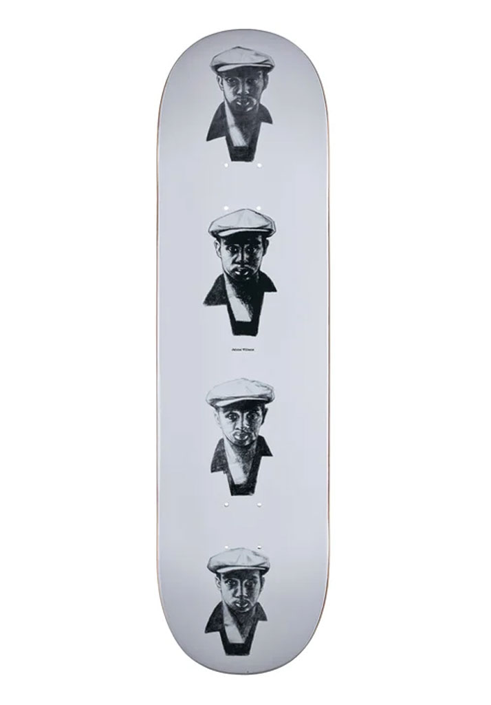 TAVOLA SKATE HOPPS JAHMAL WILLIAMS FACES 8.5" + GRIP IN OMAGGIO U