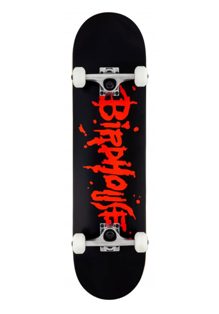 SKATE COMPLETO BIRDHOUSE STAGE 1 BLOOD LOGO BLACK 8.0" BLACK