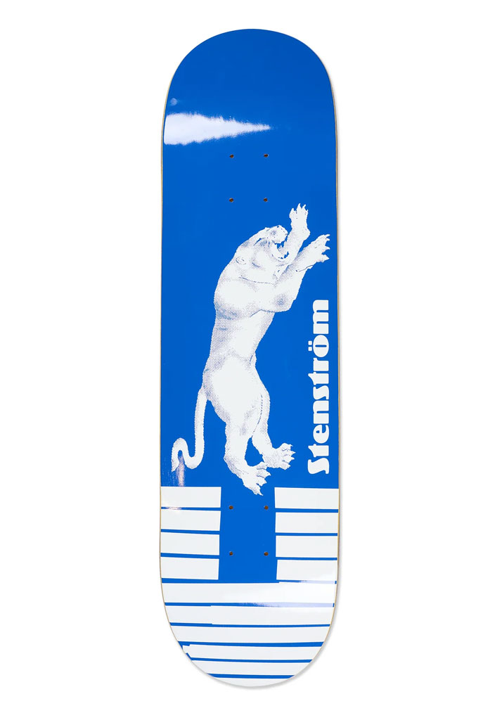 TAVOLA SKATE POLAR SKATE CO. DAVID STENSTROM - TAPE & PANTHER 8.5" BLUE