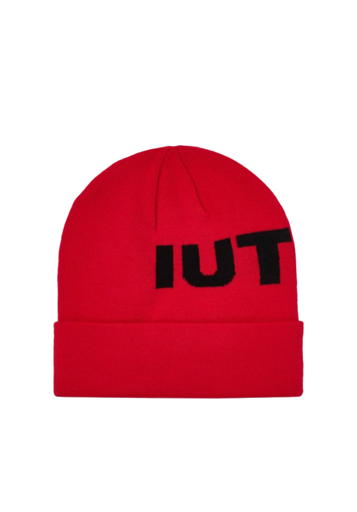 BERRETTA IUTER BIG LOGO FOLD BEANIE ROSSO U