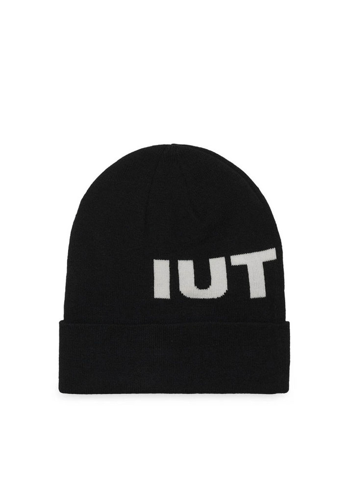 BERRETTA IUTER BIG LOGO FOLD BEANIE BLACK U