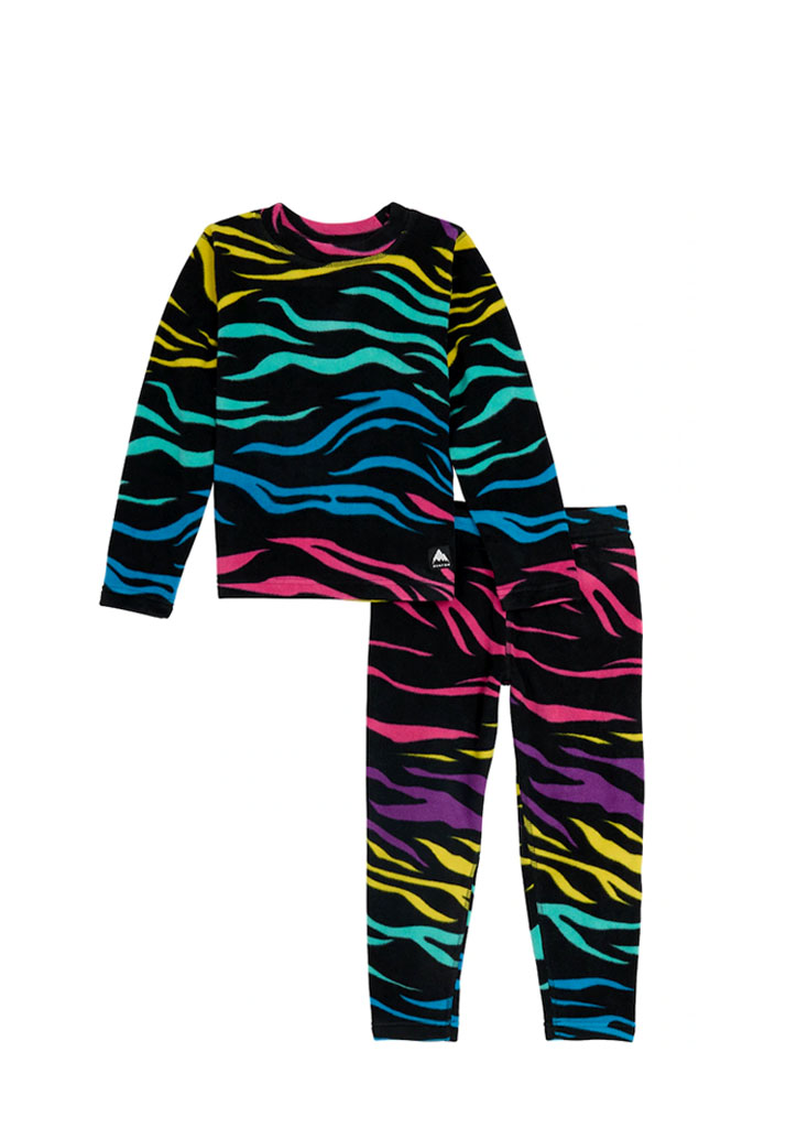 INTIMO TERMICO BURTON TODDLERS' FLEECE BASE LAYER SET SAFARI 2T (Size 2T)