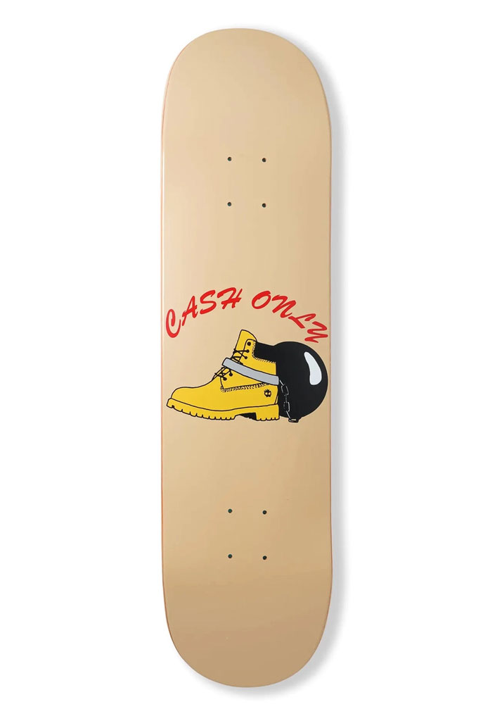 TAVOLA SKATE CASH ONLY TIMB 8.125" CREAM U