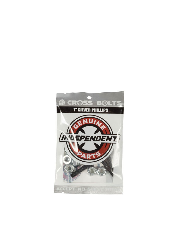 HARDWARE SKATE INDEPENDENT GENUINE PARTS PHILLIPS HARDWARE 1.0" BLACK SILVER U