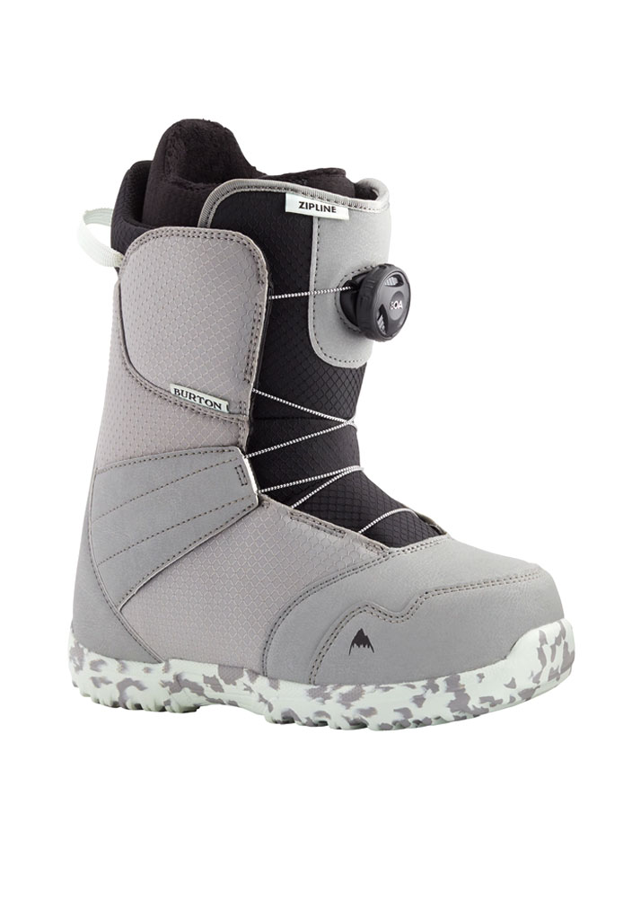 SCARPONI SNOWBOARD BURTON ZIPLINE BOA 2023 GRAY NEO MINT 40 (Size 40)