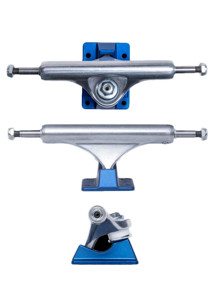 TRUCK SKATE SLAPPY TRUCK ST1 LIGHTS 8.5" BLUE