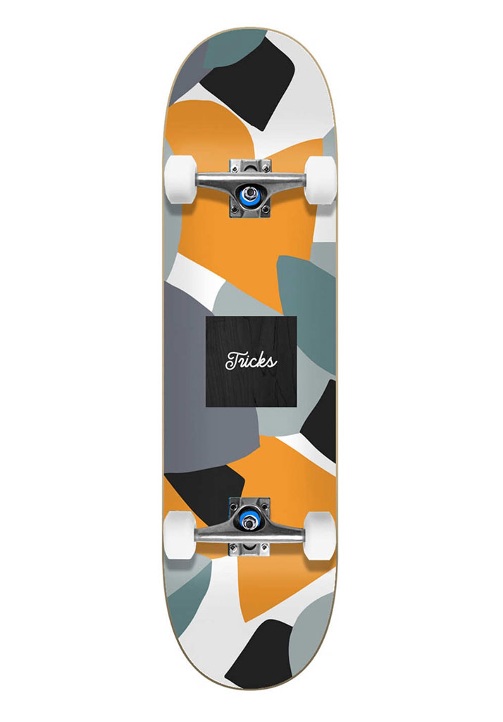 SKATE COMPLETO TRICKS CAMO 7.75" X 31.60" U