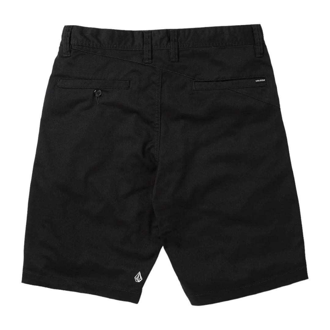 Volcom Frickin Moderd Stretch 21" Shorts (30, BLACK)