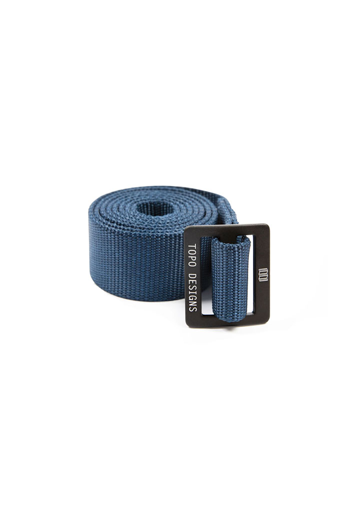 CINTURA TOPO DESIGN WEB BELT - 1.5 BLUE U