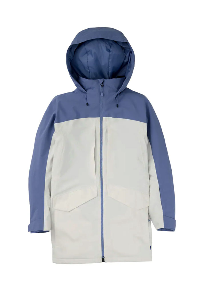 GIACCA SNOWBOARD BURTON PROWESS 2.0 2L JACKET SLATE BLUE STOUT WHITE M (Size M)