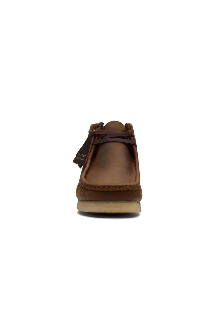 SCARPE CASUAL CLARKS WALLABEE BOOT BEESWAX 43 (Taglia 43)