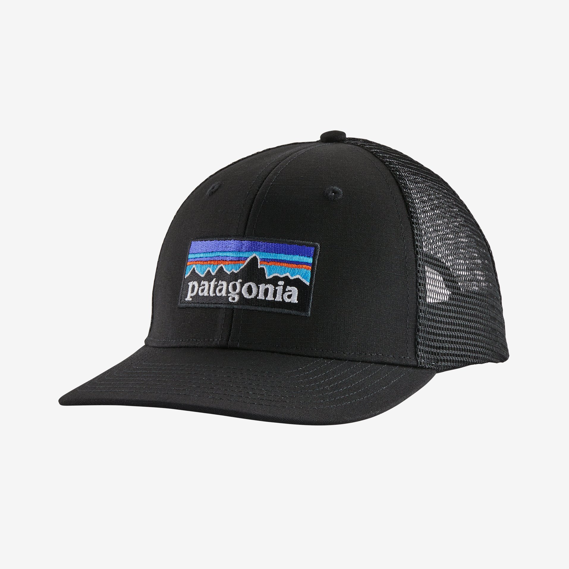 Patagonia P­-6 Logo Trucker Hat - Color : BLK