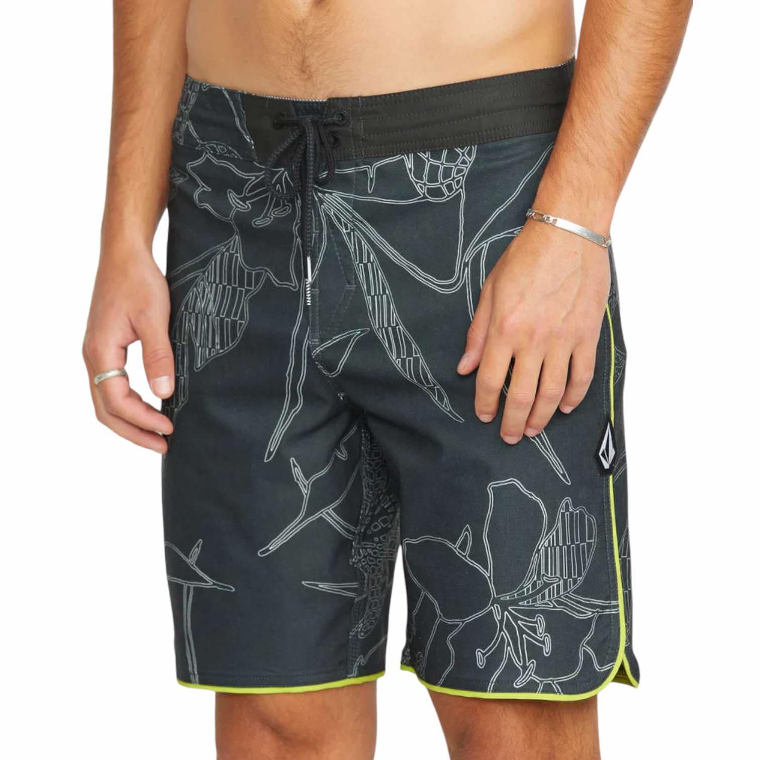 Volcom Mister Fib Scallop Stoney  19" Boardshort (38)
