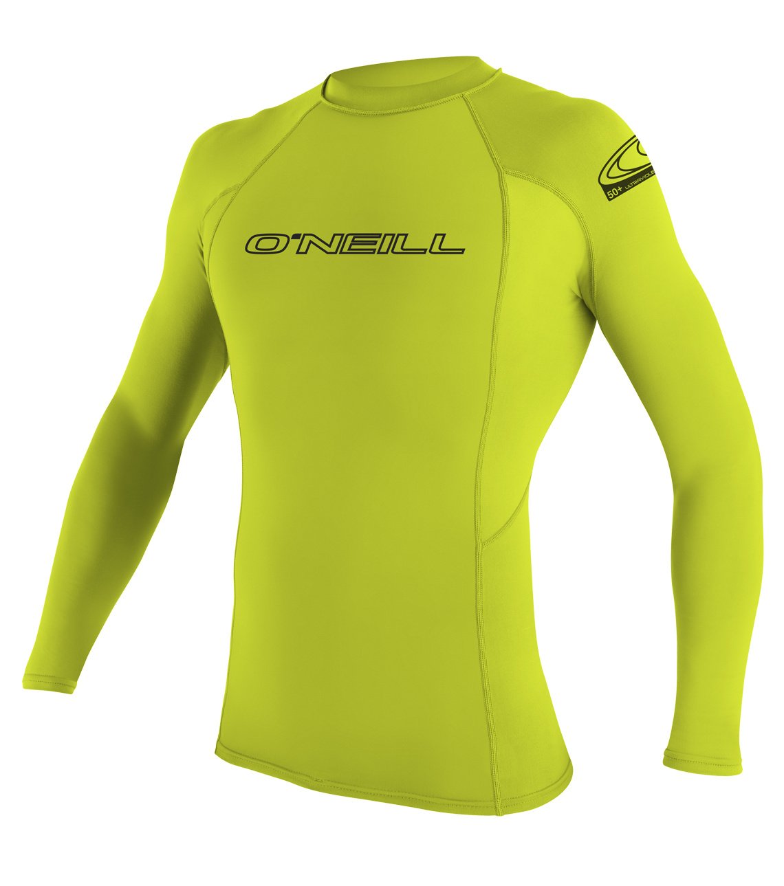 O'nelil Youth Basic Skins L/S Rash Guard - "Color: White","Size: 8"