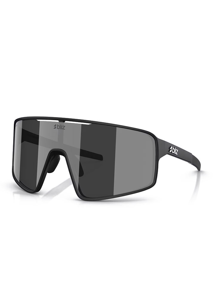 OCCHIALI BLIZ P001 MATTE BLACK SMOKE SILVER MIRROR