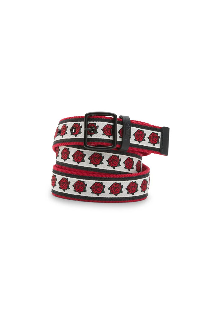 CINTURA VANS KYLE WALKER WEB BELT CHILI PEPPER U