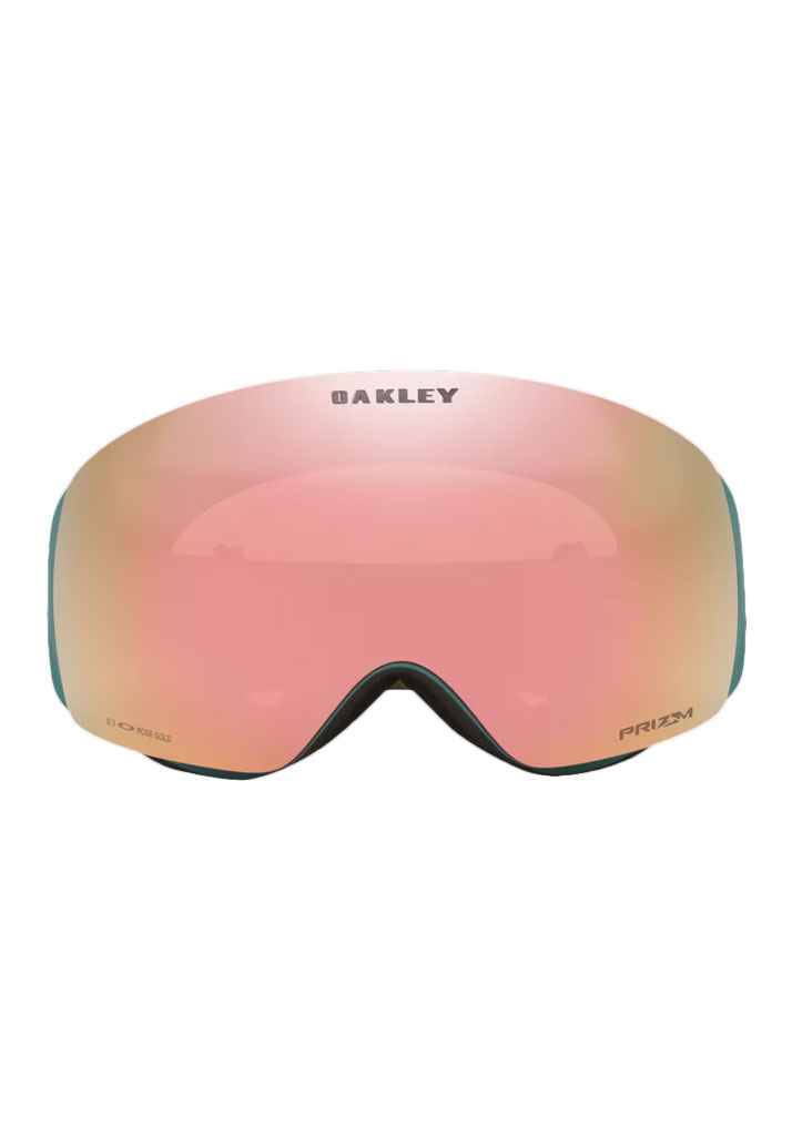 MASCHERA SNOWBOARD OAKLEY FLIGHT DECK M PACIFIC TRAILS PRIZM ROSE GOLD IRIDIUM
