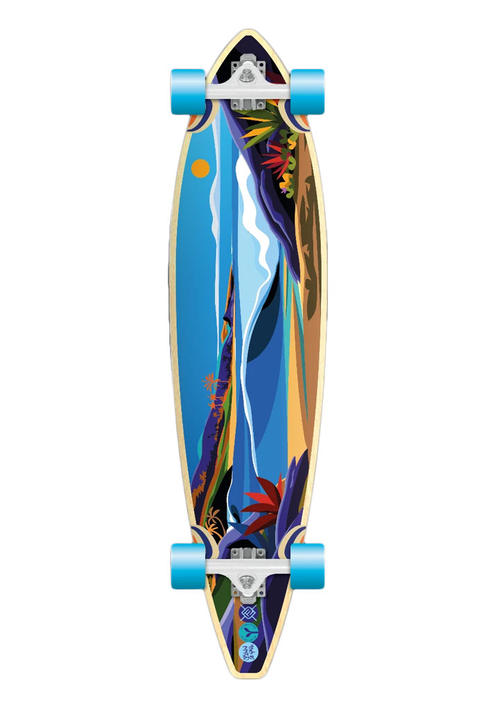 LONGBOARD COMPLETO FLYING WHEELS YANN LE GAL 39"