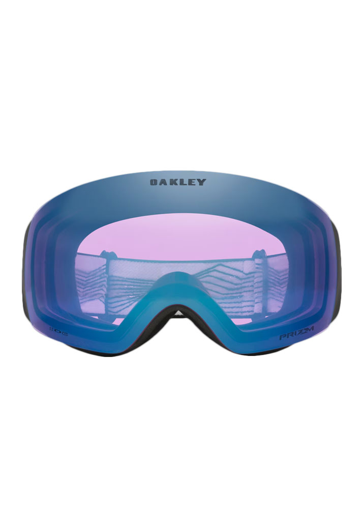MASCHERA SNOWBOARD OAKLEY FLIGHT DECK M BLACK WIRED PRIZM SNOW ICED IRIDIUM