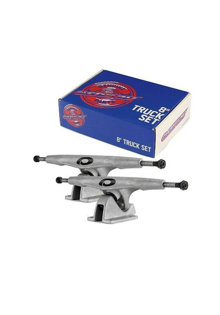 TRUCK LONGBOARD OSPREY 8" TRUCKS SET POLISHED U