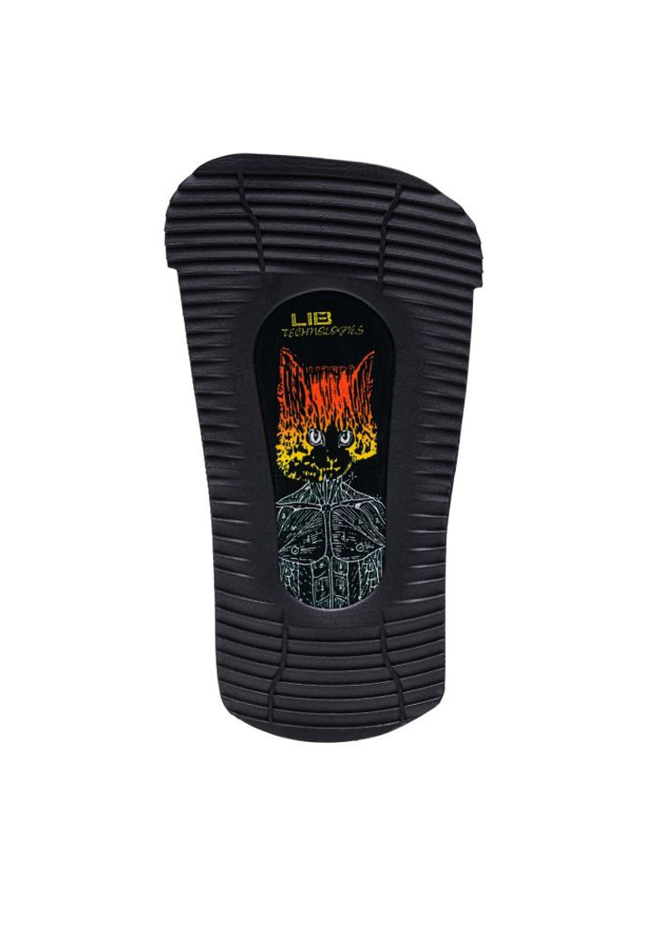 ATTACCHI SNOWBOARD BENT METAL TRANSFER 2024 BLACK ORANGE L (Taglia L)