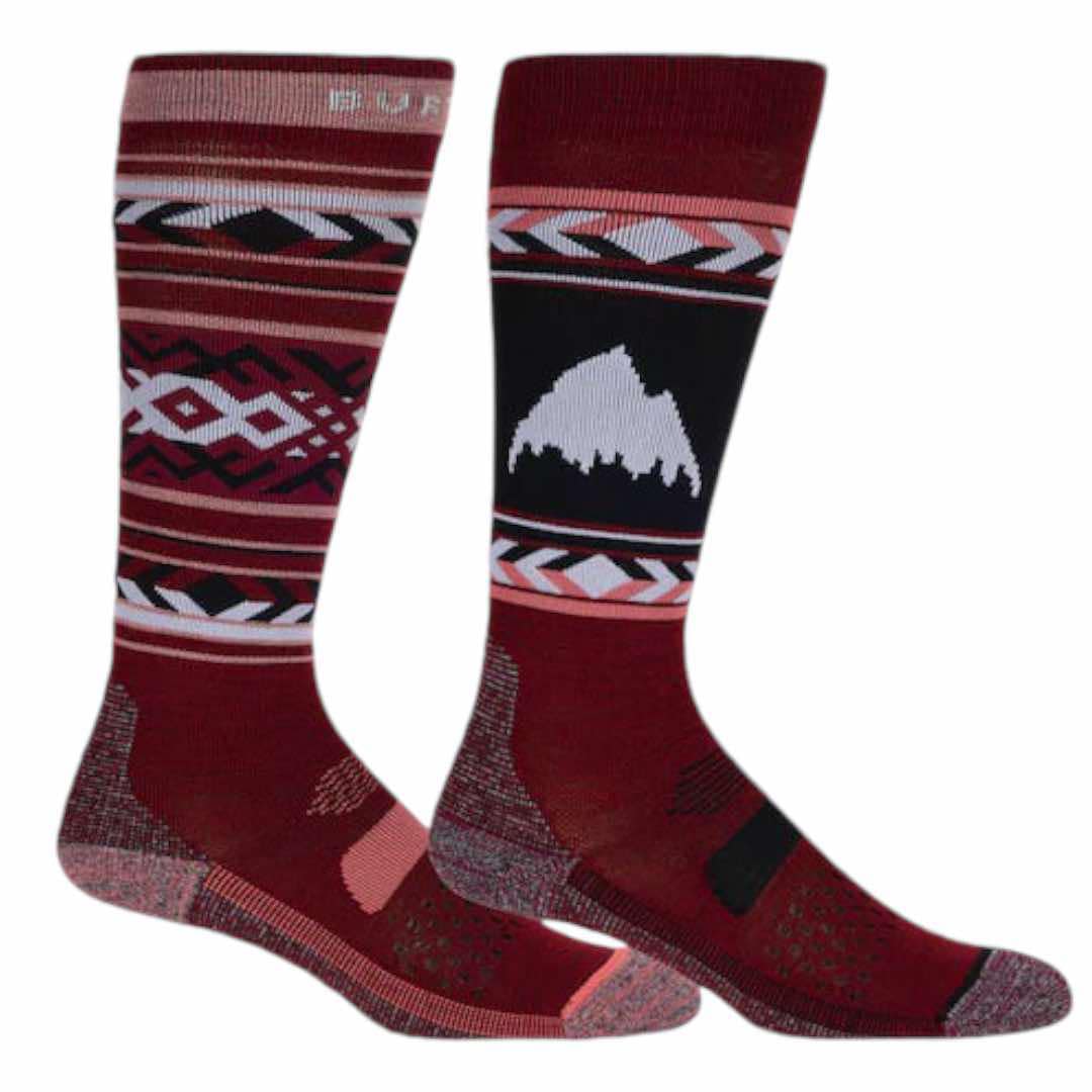 Burton Women's Performance Lightweight 2 Pack (deep red, M/L)