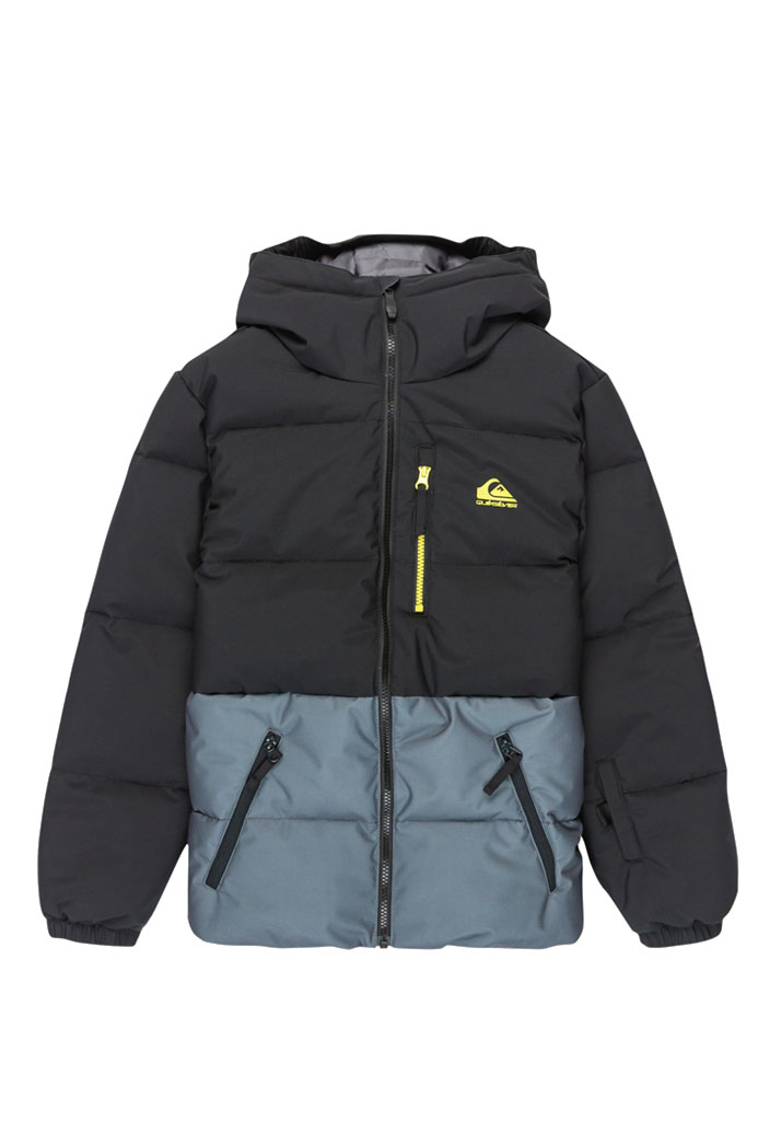 GIACCA SNOWBOARD QUIKSILVER HIGHLAND YOUTH JACKET TRUE BLACK 10 (Size 10)
