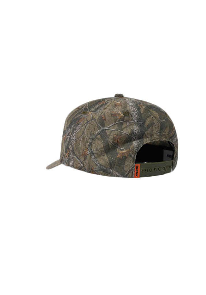 CAPPELLO BUTTER GOODS WARPED 5 PANEL CAP FOREST CAMO U