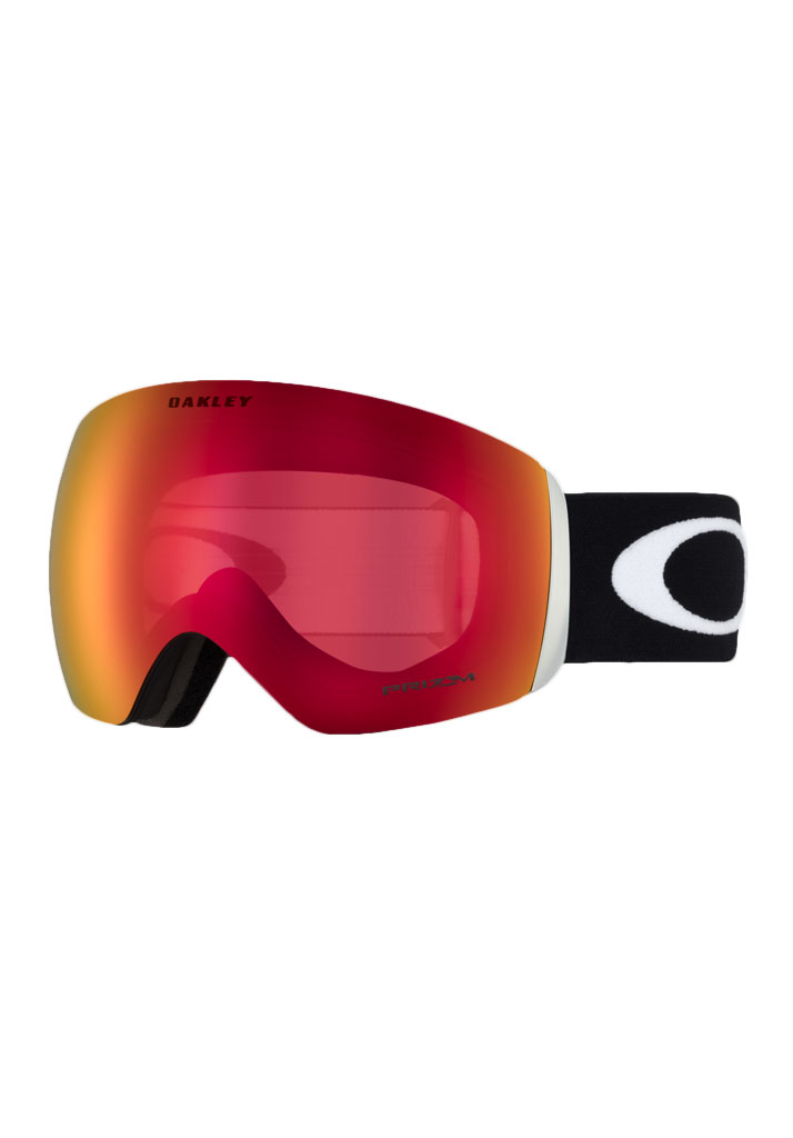 MASCHERA SNOWBOARD OAKLEY FLIGHT DECK L MATTE BLACK PRIZM SNOW TORCH IRIDIUM