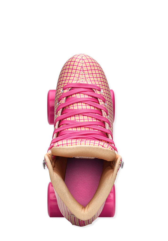 PATTINI IMPALA QUAD SKATE PINK TARTAN 40 (Size 40)