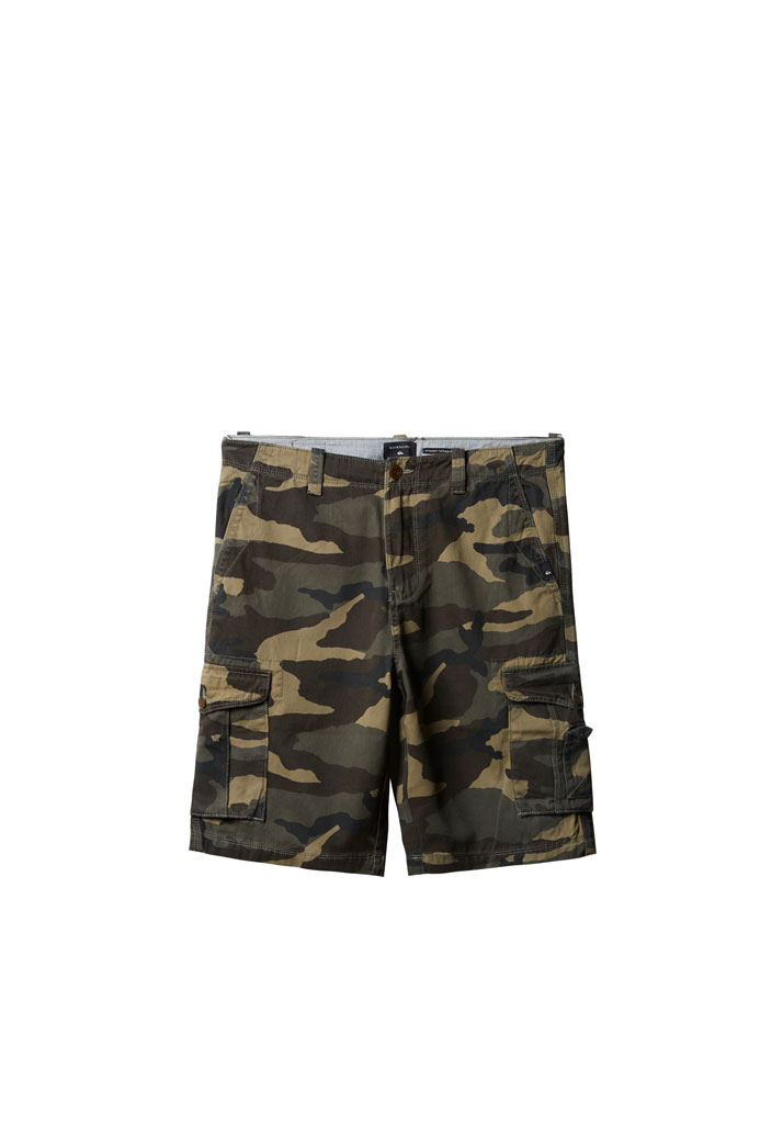 SHORTS QUIKSILVER CRUCIAL BATTLE SHORT THYME EVERYDAY CAMO 28 (Size 28)