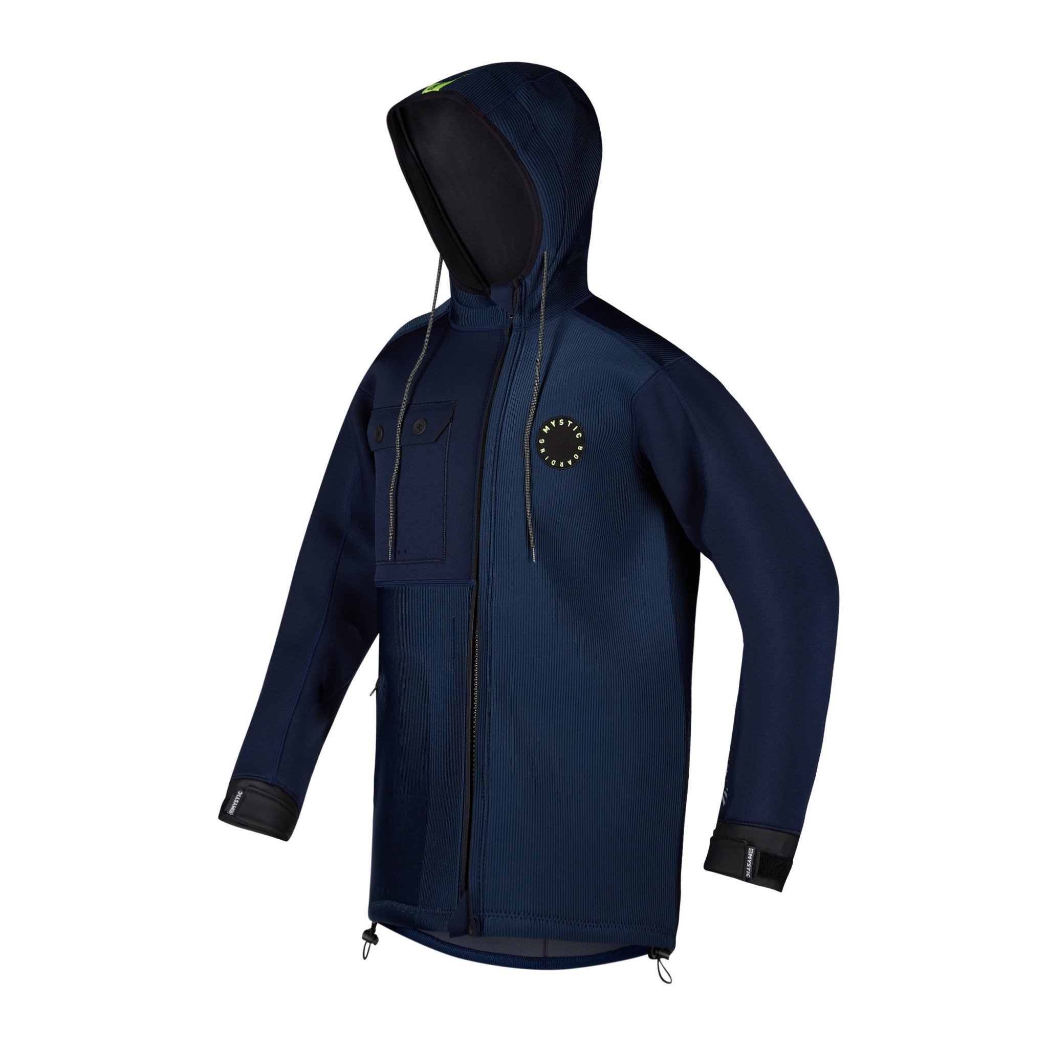 Mystic Ocean Jacket - "Color: Navy/Lime","Size: XL"