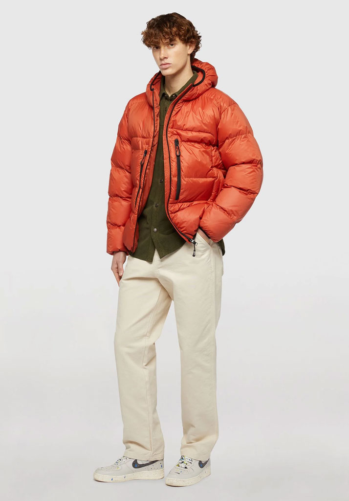GIACCA IUTER STORM PUFF JACKET BRICK S (Size S)