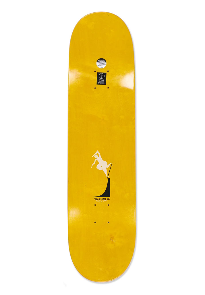 TAVOLA SKATE POLAR SKATE CO. OSKAR ROZENBERG - BS NOSEBLUNT 8.375" CREAM