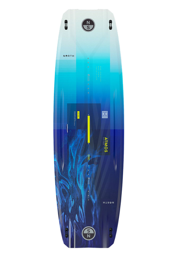TAVOLA TWIN KITE NORTH KITEBOARDING ATMOS TT BOARD 2026 416 OMBRE BLUE 138cm (Size 138cm)