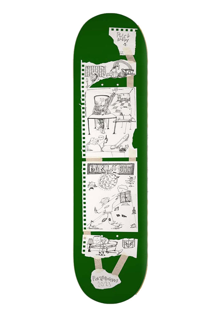 TAVOLA SKATE PLAZA BOARDS DAY & NIGHT 8.125"