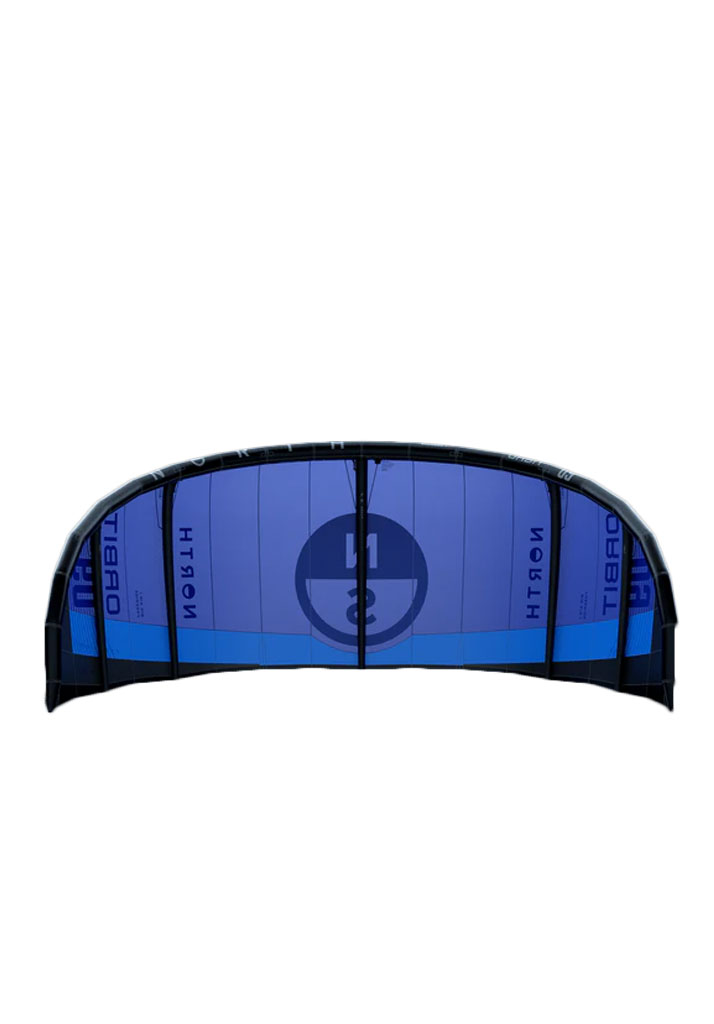 VELA KITESURF NORTH KITEBOARDING ORBIT KITE 2025 475 PACIFIC BLUE 8m (Size 8m)