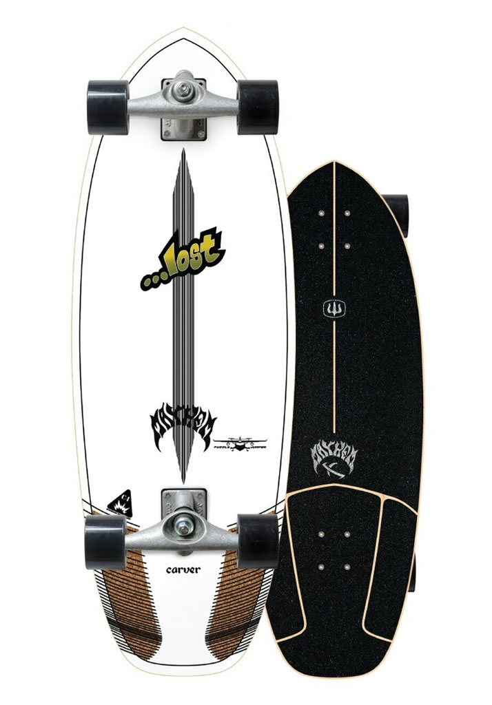 SURFSKATE CARVER X LOST PUDDLE JUMPER 30.5" CX U
