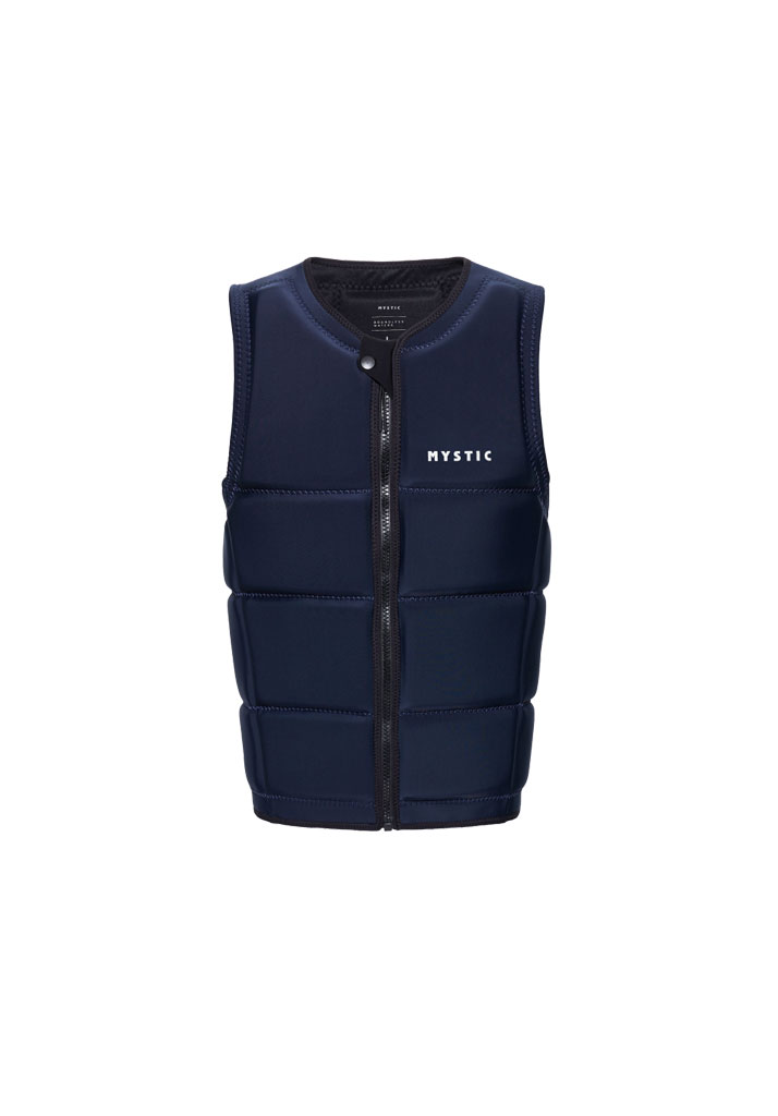 IMPACT WAKE MYSTIC BRAND IMPACT VEST FZIP WAKE 410 NAVY M (Size M)