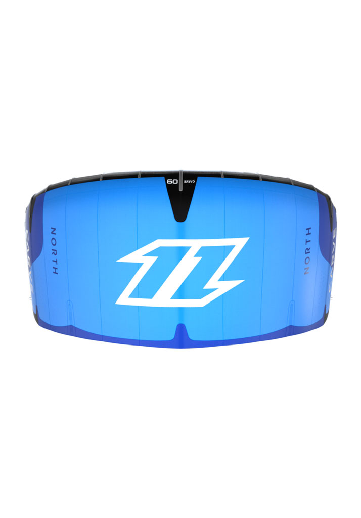 VELA KITESURF NORTH KITEBOARDING CARVE KITE 2023 475 PACIFIC BLUE 8m (Size 8m)