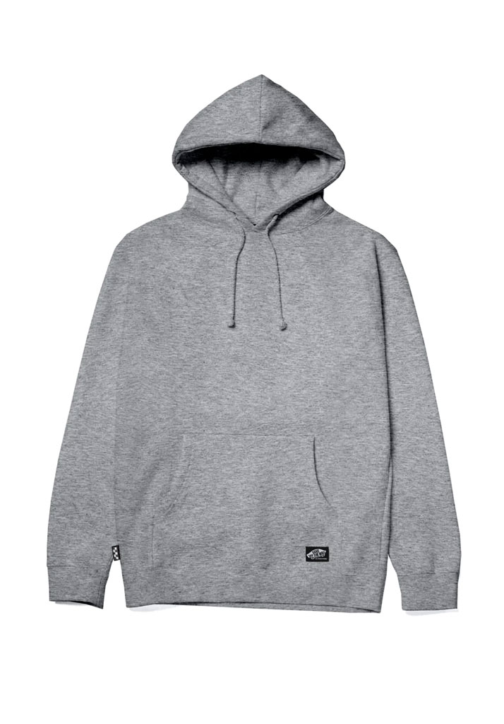 FELPA CAPPUCCIO VANS SKATE CLASSICS PATCH PO CEMENT HEATHER M (Size M)