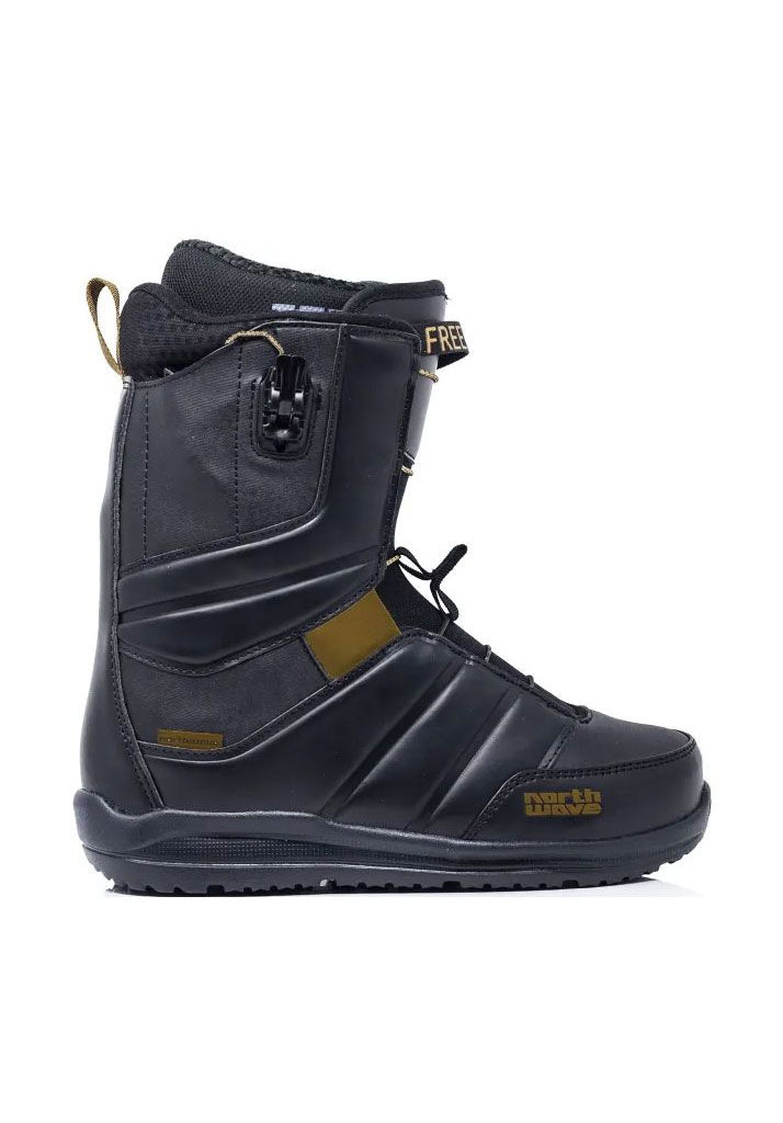 SCARPONI SNOWBOARD NORTHWAVE FREEDOM SL 2022 BLACK RUBBER 49 (Taglia 49)