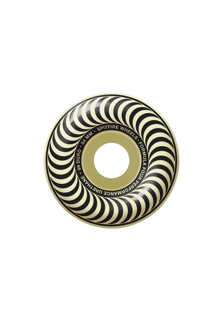 RUOTE SKATE SPITFIRE F4 52MM 99A GLOW CLASS. WHEELS U