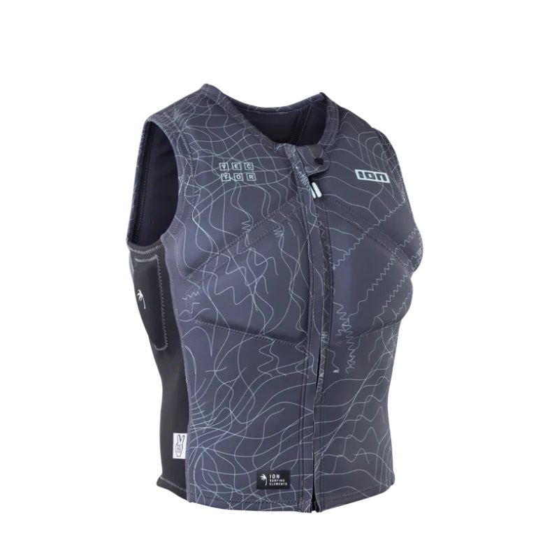 ION-Vest Vector Core Front Zip men (GREY, 54/XL)