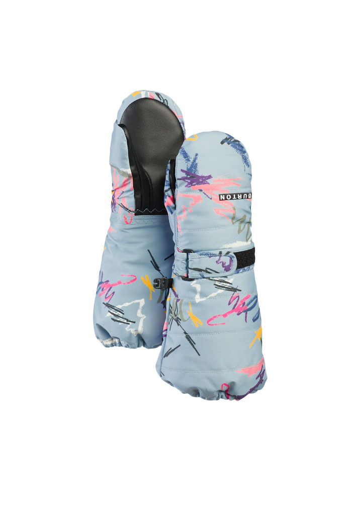 GUANTI SNOWBOARD BURTON T WARMEST MITTENS SCRIBBLE 2T (Size 2T)