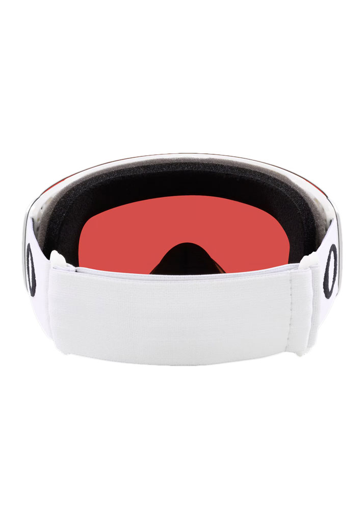 MASCHERA SNOWBOARD OAKLEY FLIGHT DECK M MATTE WHITE PRIZM SNOW ARGON IRIDIUM